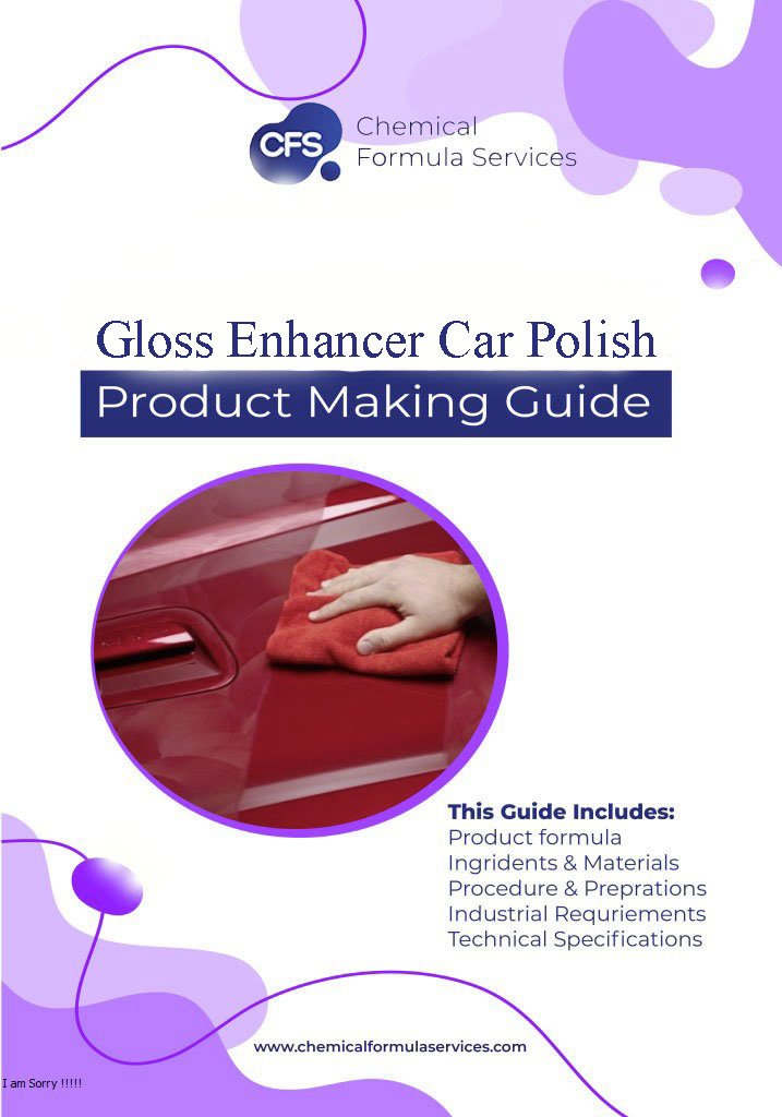 Gloss Enhancer car polish formula