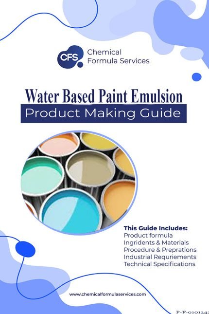 water based paint emulsion formula