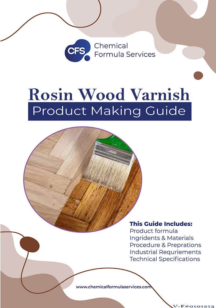 rosin wood varnish formula