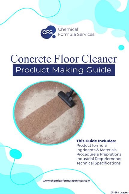 Concrete Floor Cleaner formula