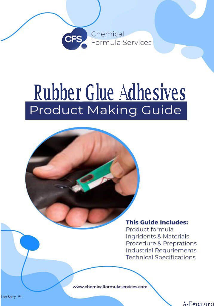 Rubber Glue adhesives formula