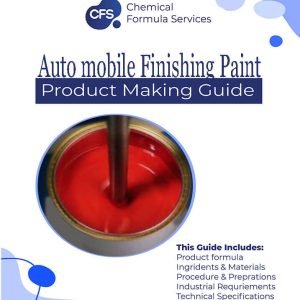 Auto Finishing Paint Red Formula