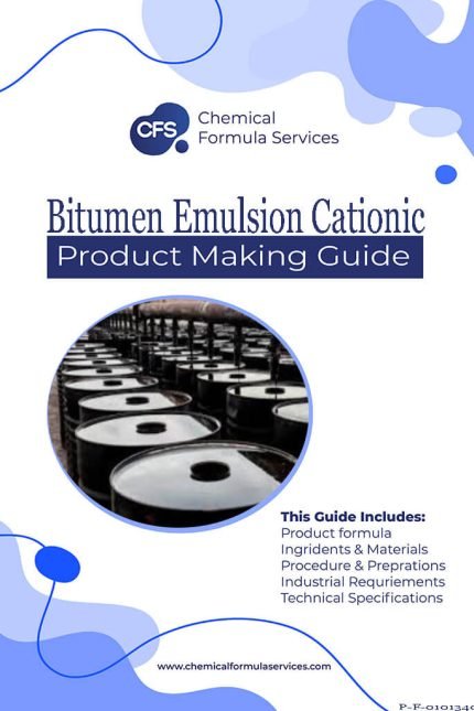 cationic bitumen emulsion formulation
