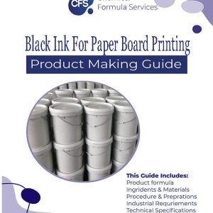 black ink for paper board printing formula