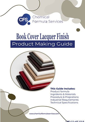 book cover lacquer finish on paper