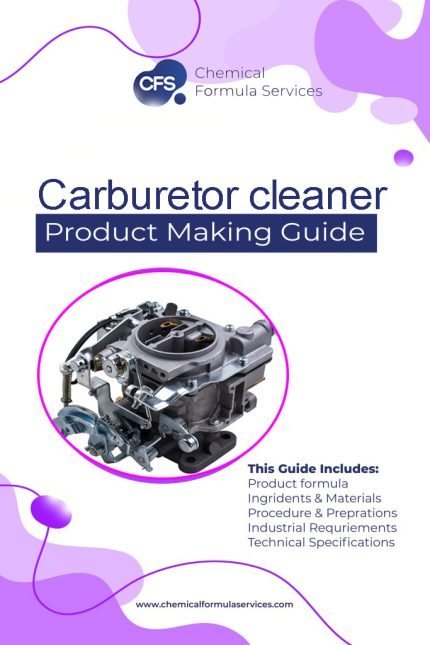Carburetor Cleaner Spray Formulation