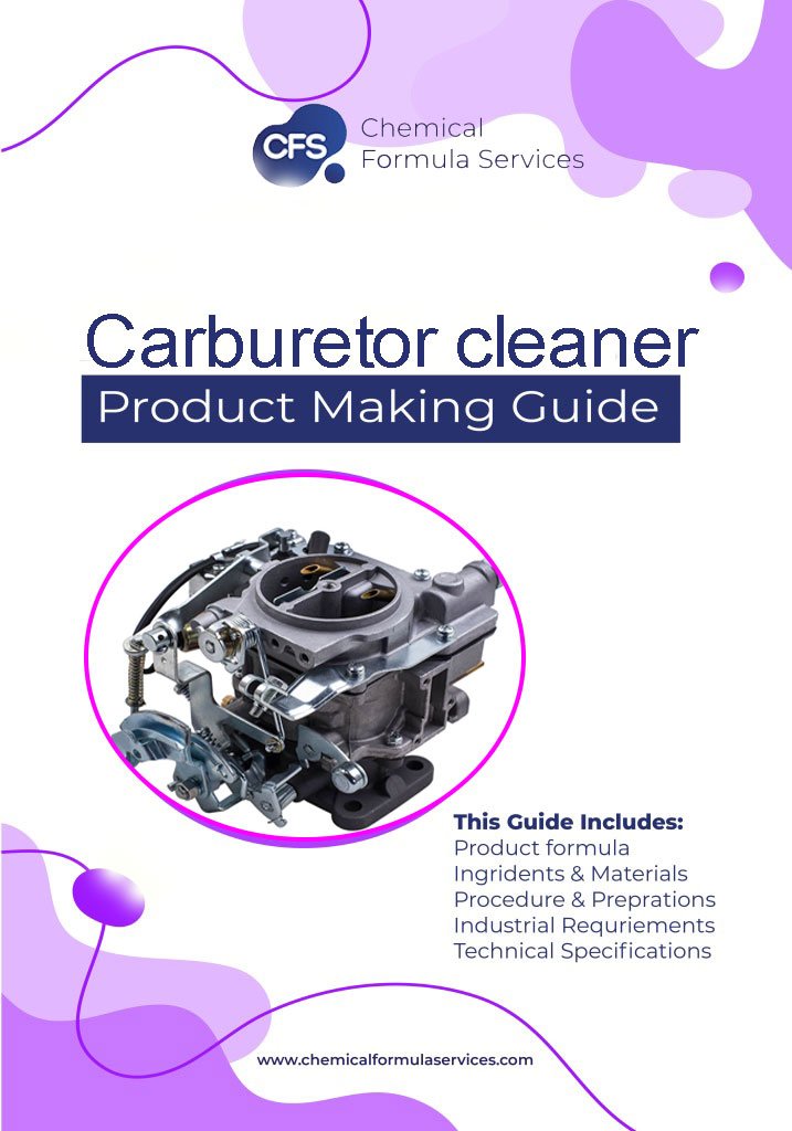 Carburetor Cleaner Spray Formulation