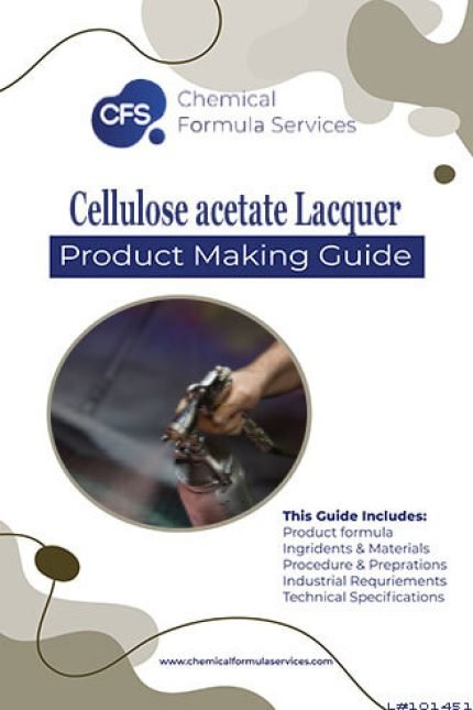 Cellulose acetate lacquer formula