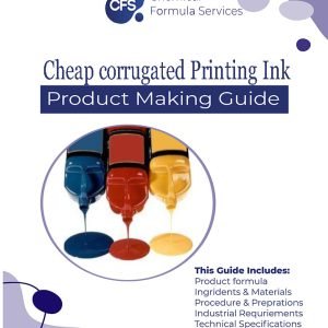 Cheap corrugated Printing Ink Formula