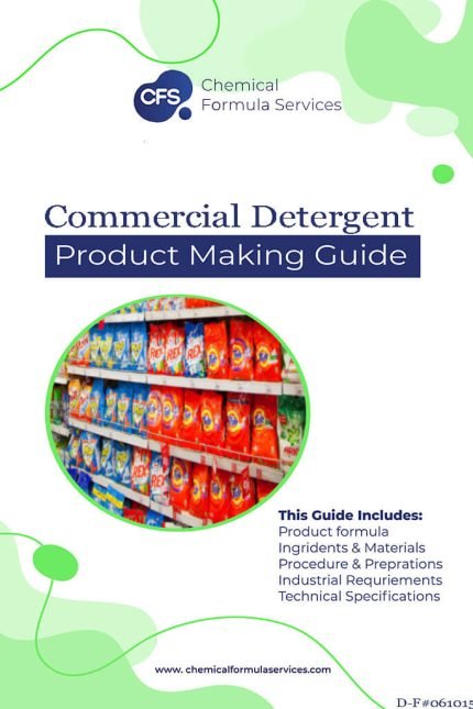 Commercial Detergent formula
