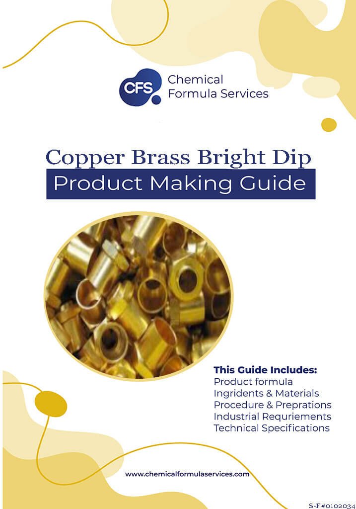 bright dip solution for brass and copper