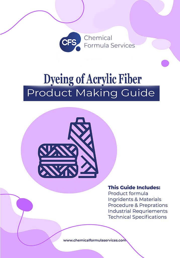 acrylic fiber dyeing process