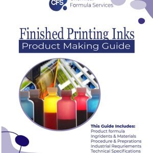Finished ink formula for printing