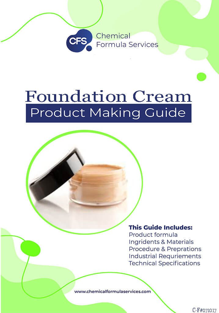 Foundation Cream formulation pdf