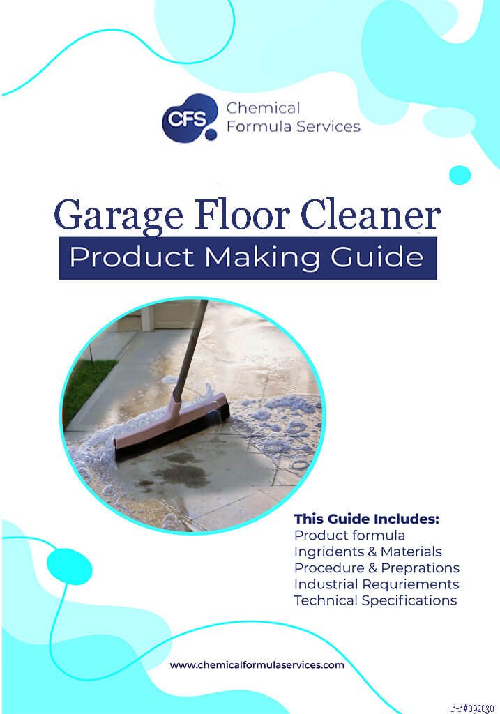 Garage floor stain cleaner formulation