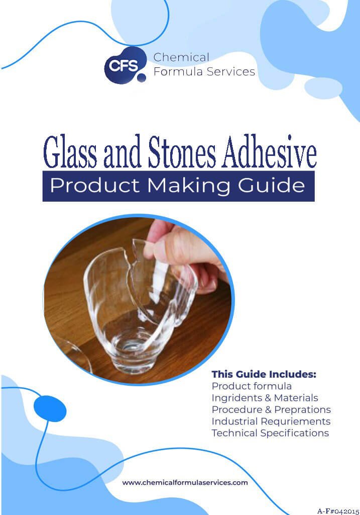 Glass and Stones Adhesive Paste Formulation