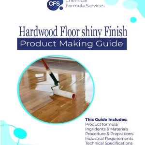 Hardwood floor shiny finish formula