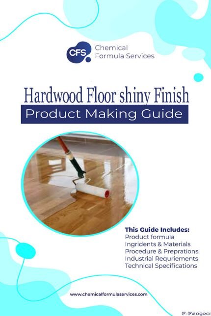 Hardwood floor shiny finish formula