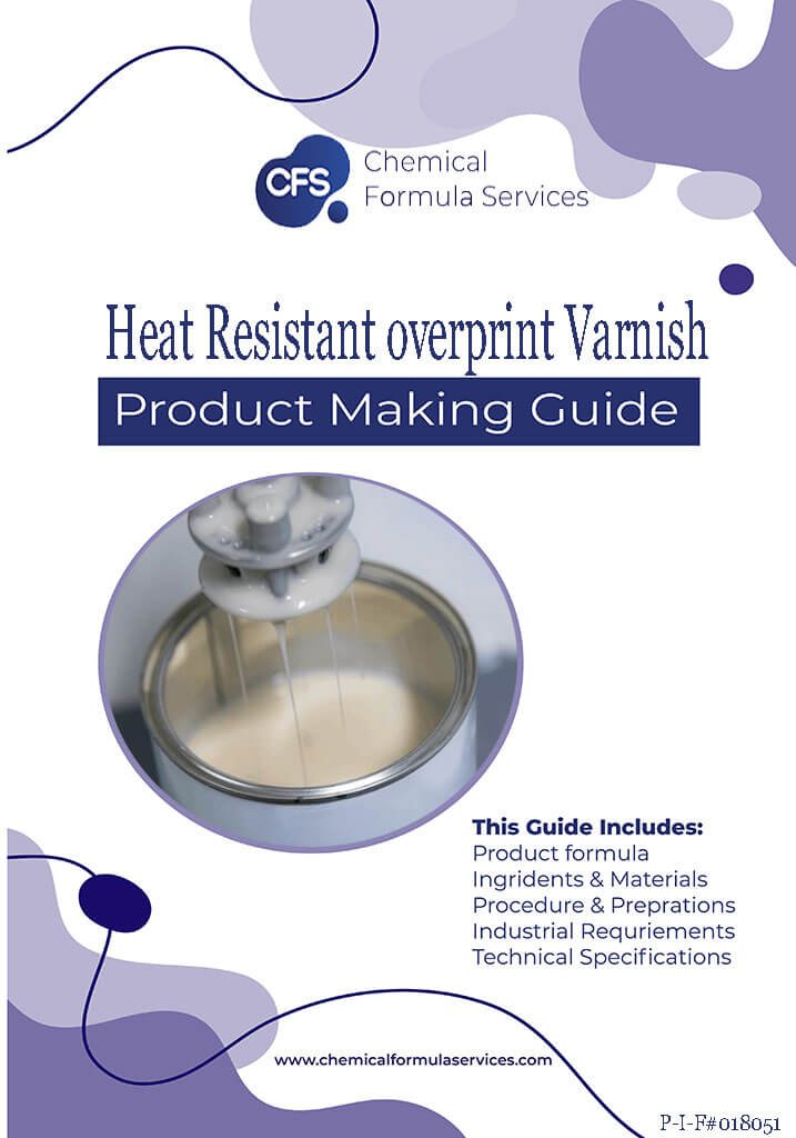 Heat Resistant overprint Varnish Formula