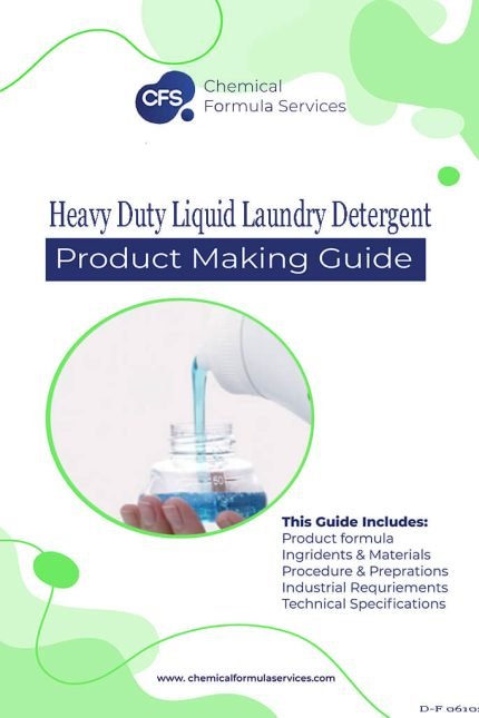 Liquid laundry detergent formula