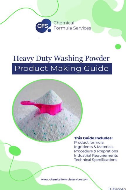 washing powder formula