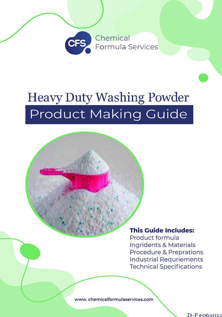 washing powder formula