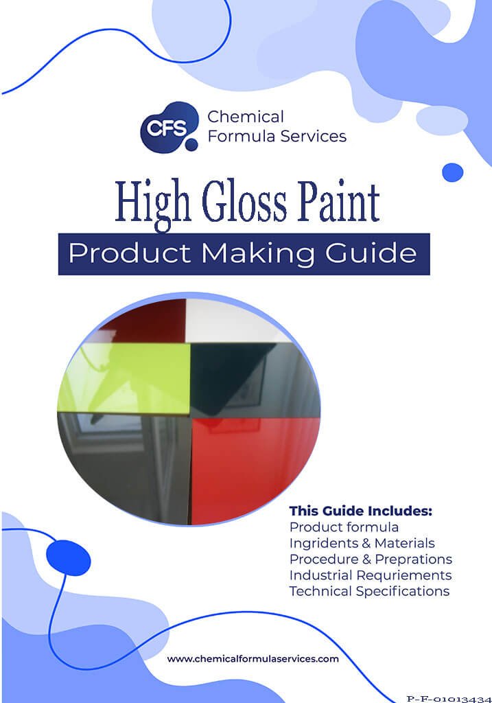 High gloss paint formula
