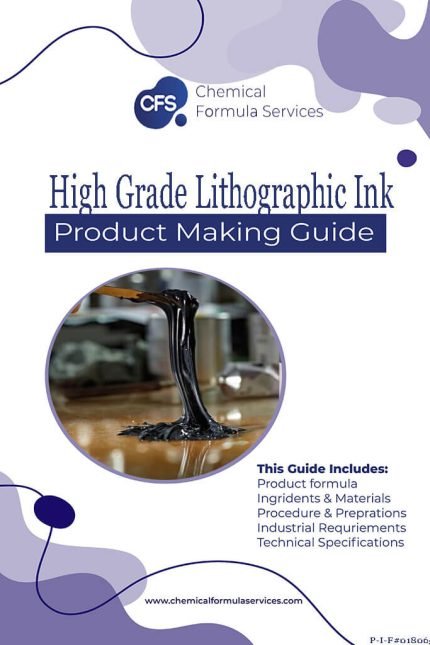 high-grade lithographic ink formulation
