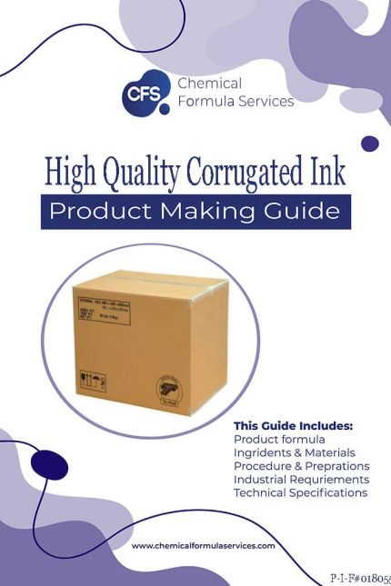 corrugated ink formulation