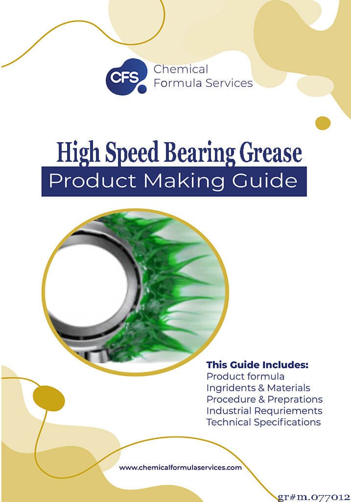 high speed bearing grease formulations