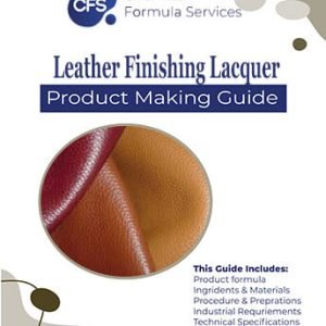 Leather lacquer spray formulation