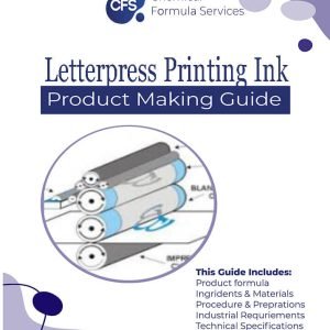 letterpress printing ink formula