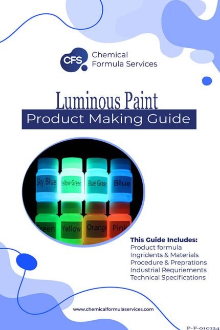 Luminous paint formula