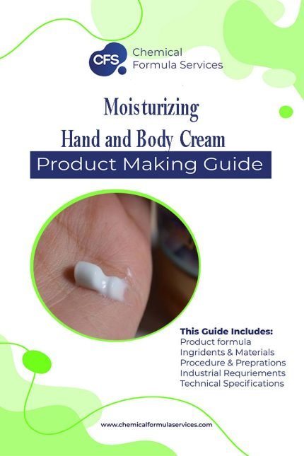 moisturizing hand and body cream formulation