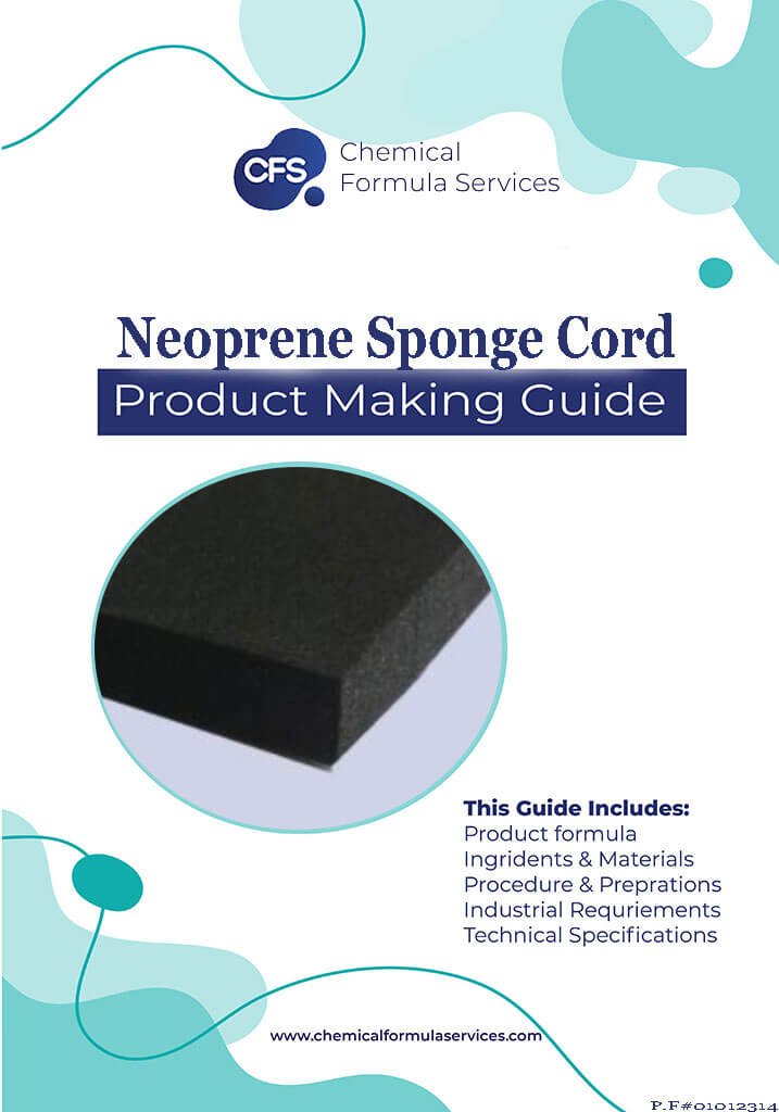 neoprene sponge cord formulation