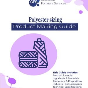 Polyester sizing formula