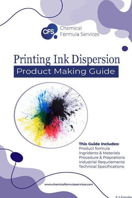 printing Ink dispersion formula