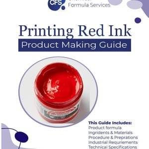 Printing red ink formula