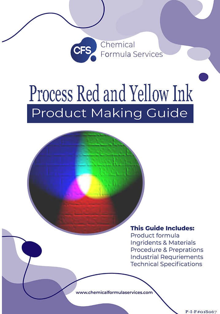 Process Red and Yellow Ink Formulation