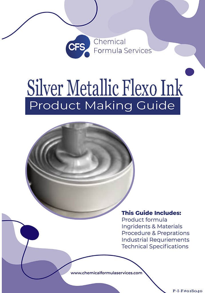 silver metallic flexo ink formulation