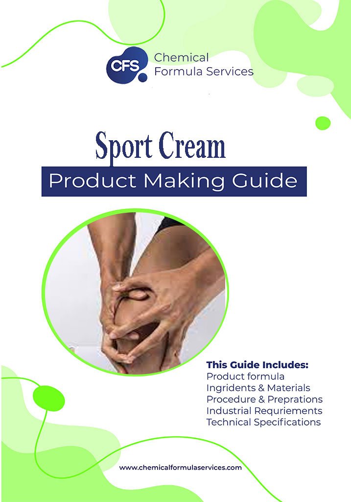 Sport Cream Formulation