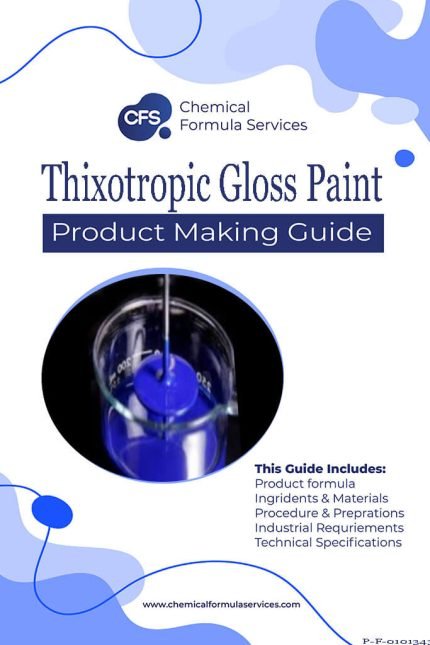 Thixotropic gloss paint formula