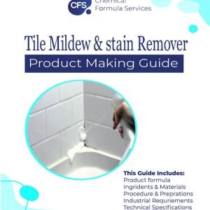 Tile mildew and stain remover formula