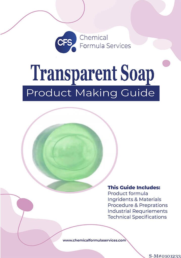 transparent soap making