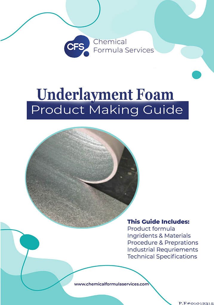 underlayment foam for flooring formulation