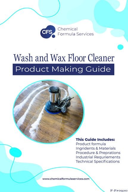 Wash and Wax Floor Cleaner Formula