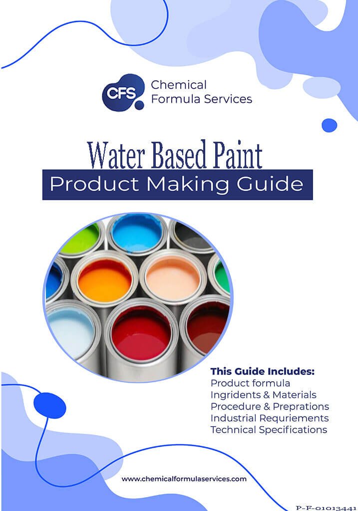 Water based paint formula