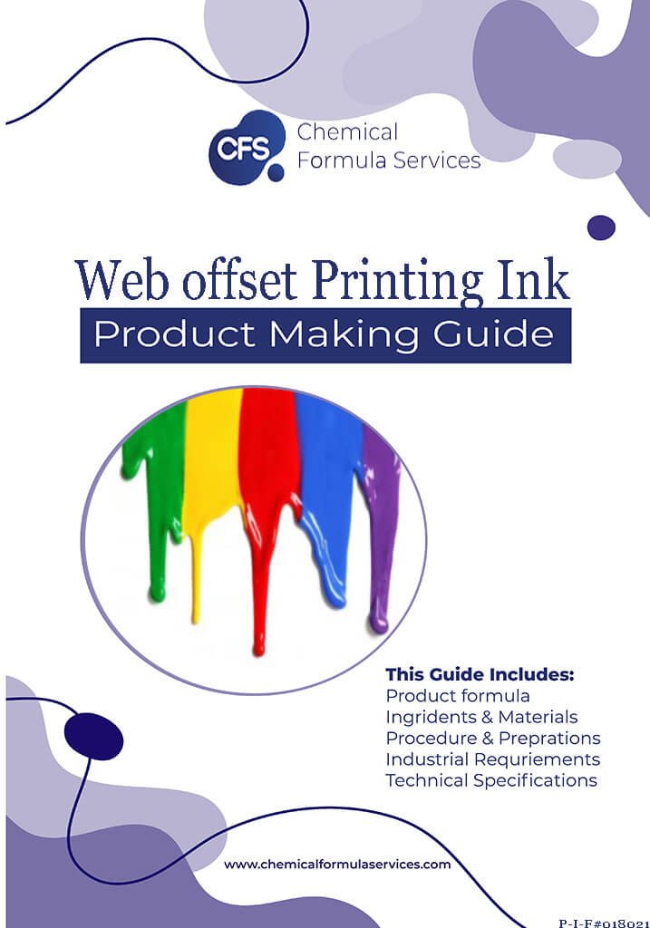 web offset printing ink formulation
