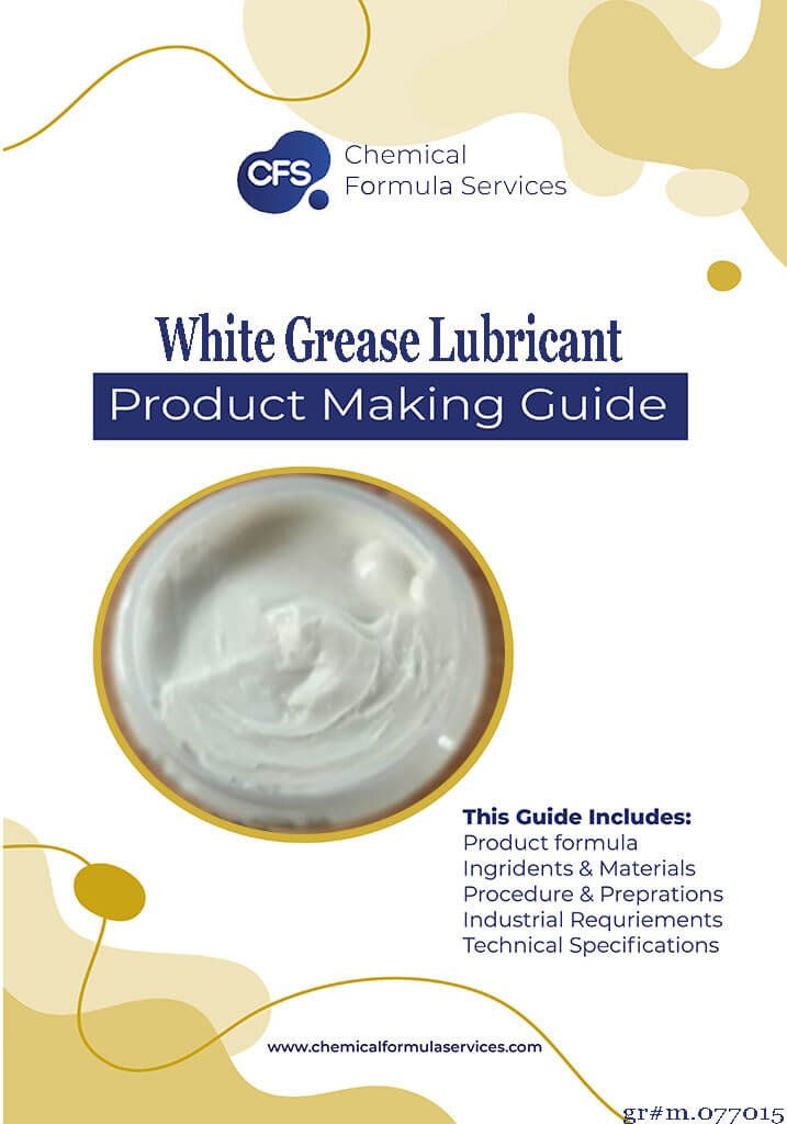 White  grease lubricant formula