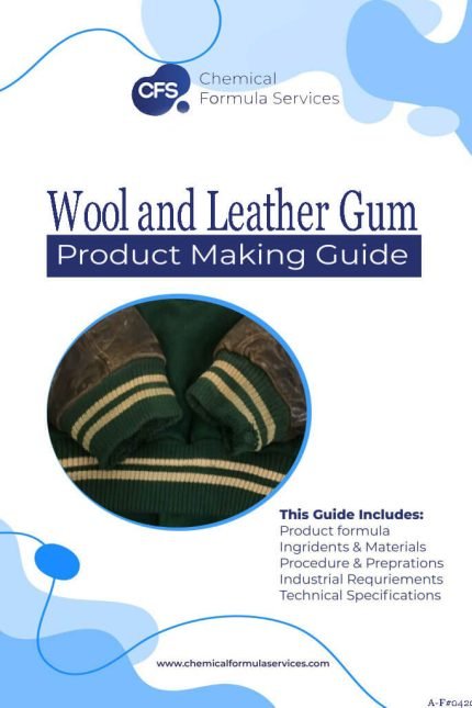 leather gum adhesive formulation